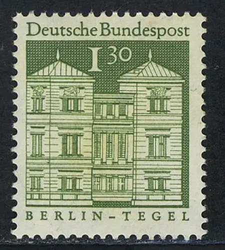 502 Bauwerke 1,30 DM Tegel, postfrisch **