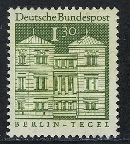 502 Bauwerke 1,30 DM Tegel **