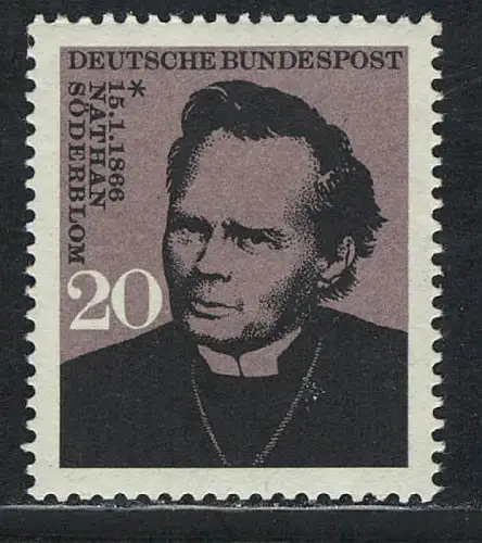 504 Nathan Söderblom, postfrisch **