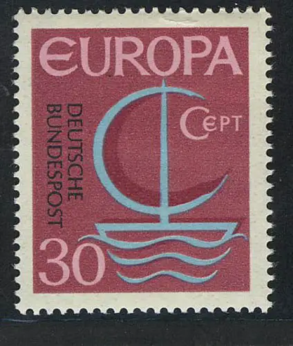 520 Europe 30 Pf Bateau **