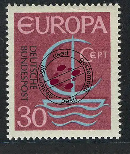 520 Europa 30 Pf Boot O