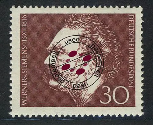528 Siemens, gestempelt O