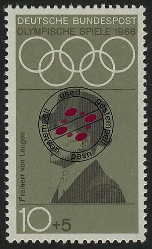 561 Jeux olympiques d'été 10+5 Pf Langen O