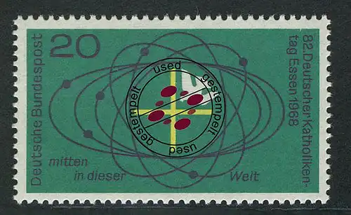 568 Katholikentag O gestempelt