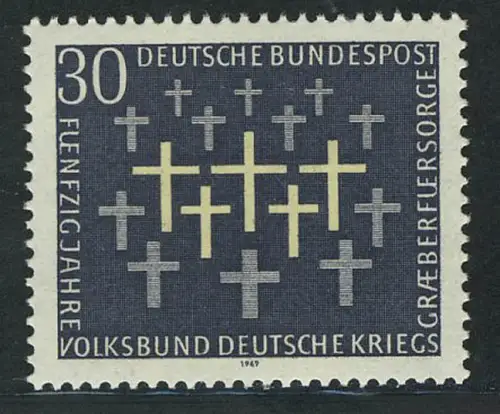 586 Kriegsgräberfürsorge, postfrisch **