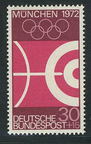 589 Jeux olympiques d'été 30+15 Pf Tir à l'arc **