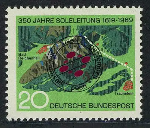 602 Soleleitung O gestempelt