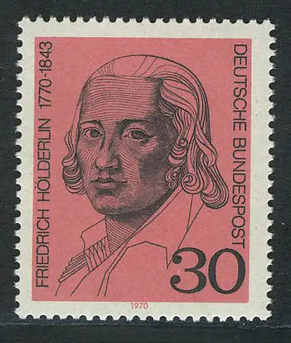 618 Friedrich Hölderlin 30 Pf