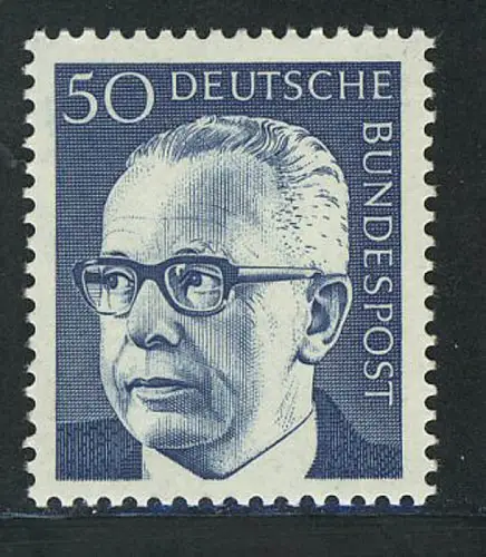 640 Gustav Heinemann 50 Pf, postfrisch **