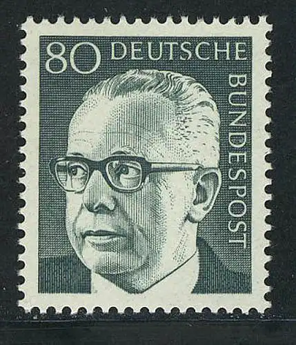 642 Gustav Heinemann 80 Pf **