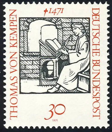 674 Thomas von Kempen, postfrisch **