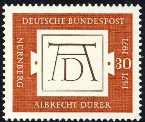 677 Albrecht Dürer, postfrisch **