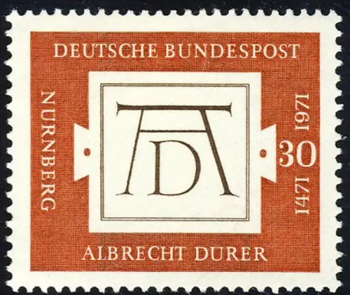 677 Albrecht Dürer, postfrisch **
