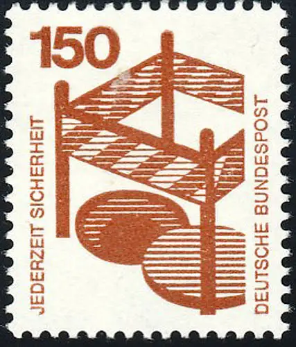 703A Unfallverhütung 150 Pf, postfrisch **