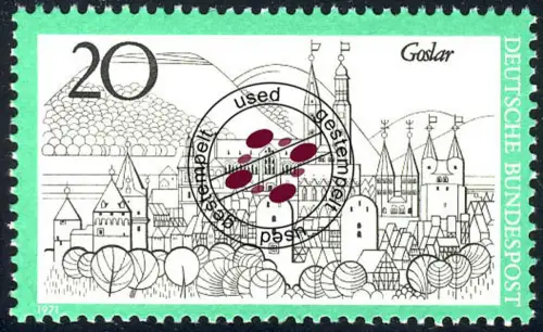 704 Fremdenverkehr Goslar, gestempelt O