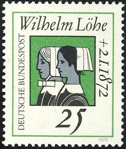 710 Wilhelm Löhe ** Postfraîchissement