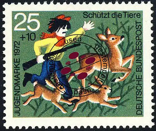 712 Jeunesse Bien-être des animaux 25+10 Pf Forêt O