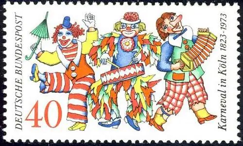 748 Kölner Karneval ** postfrisch
