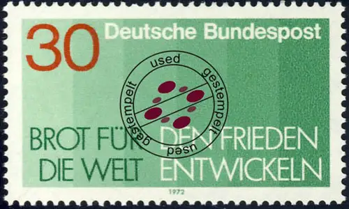 751 Brot für die Welt, gestempelt O