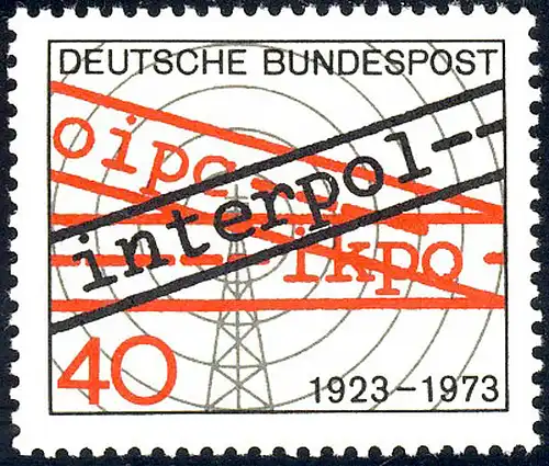 759 Interpol ** postfrisch