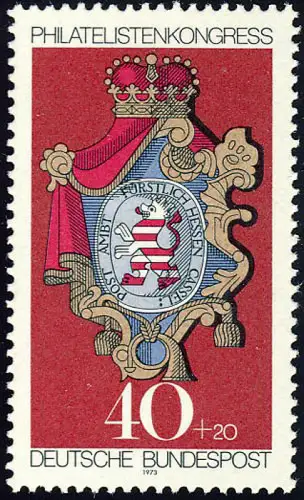 764 Kongress Philatelistenverband 40+20 Pf, postfrisch **