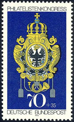765 Kongreß Philatelistenverband 70+35 Pf **