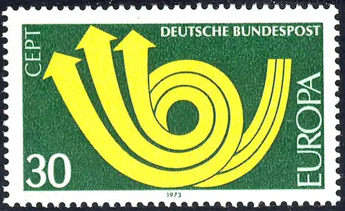 768 Europa 30 Pf Posthorn ** postfrisch