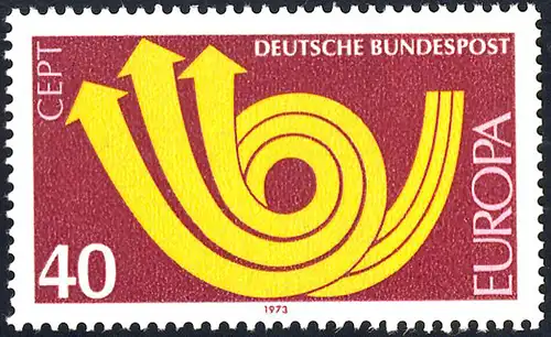 769 Europa 40 Pf Posthorn ** postfrisch