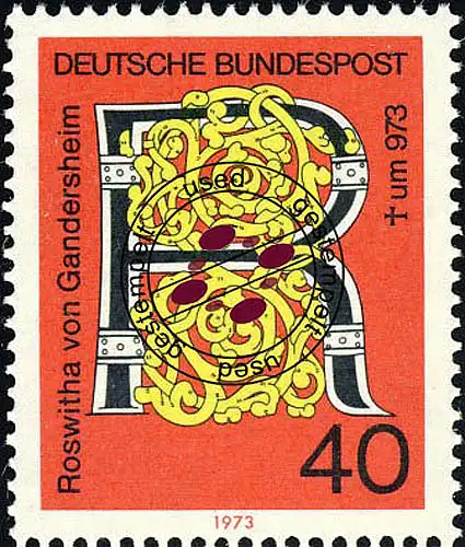 770 Roswitha von Gandersheim O gestempelt
