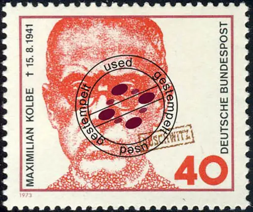 771 Maximilian Kolbe O gestempelt