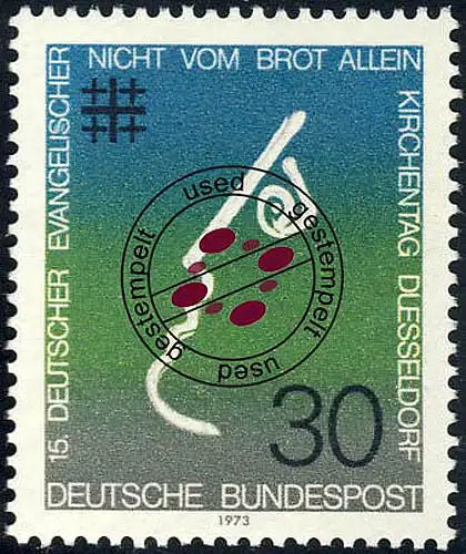 772 Kirchentag O gestempelt