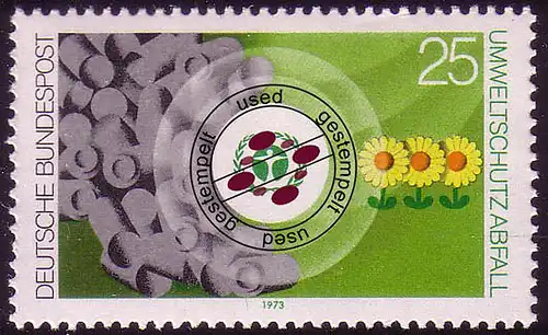 774 Protection de l'environnement 25 Pf Elimination des déchets O