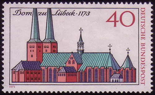 779 Dom zu Lübeck, postfrisch **