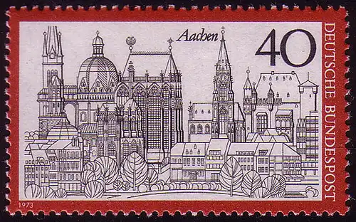 788 Tourisme 40 Pf Aix la Chapelle