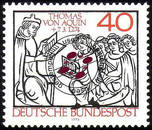 795 Thomas von Aquin O gestempelt