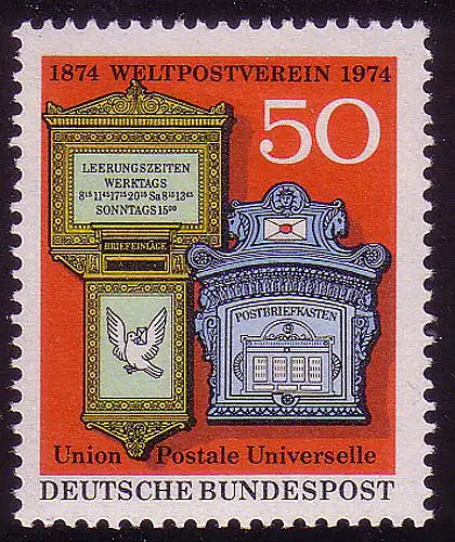 825 Weltpostverein ** postfrisch