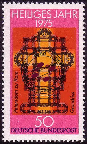 834 Année sainte O Tamponné