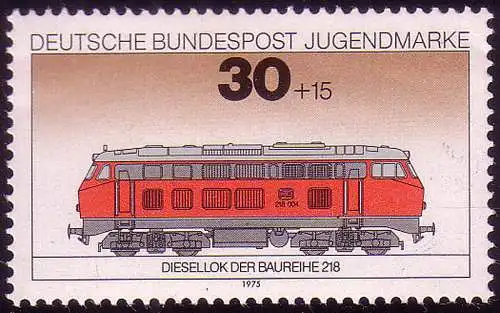 836 jeunes locomotives 30+15 Pf ** post-fraîchissement
