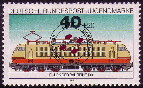 837 Jugend Lokomotiven 40+20 Pf O