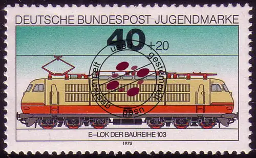 837 Jugend Lokomotiven 40+20 Pf O