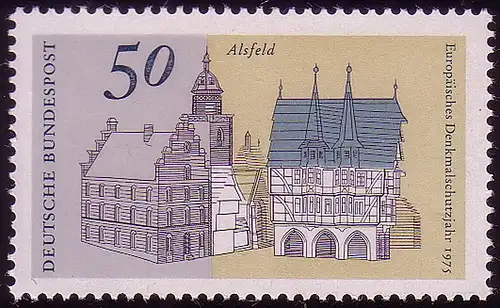 860 Europe 50 Pf Alsfeld **