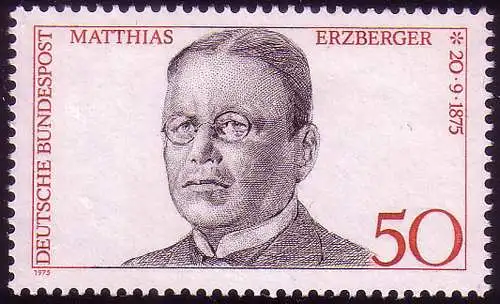 865 Matthias Erzberger **