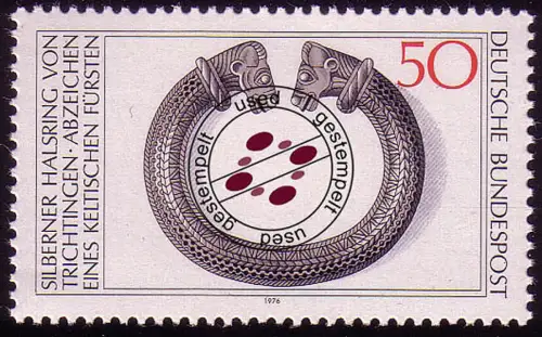 899 Archäologisches Kulturgut 50 Pf O gestempelt