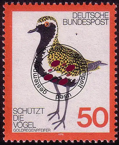 901 Vogelschutz O gestempelt