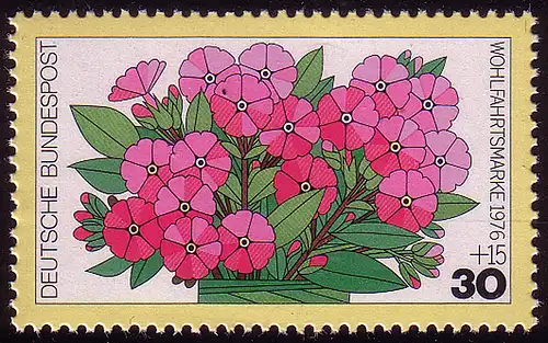 904 Blumen 30+15 Pf Phlox **