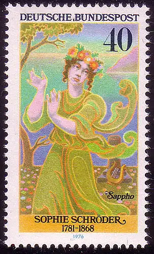 909 Schauspielerinnen 40 Pf Schröder **