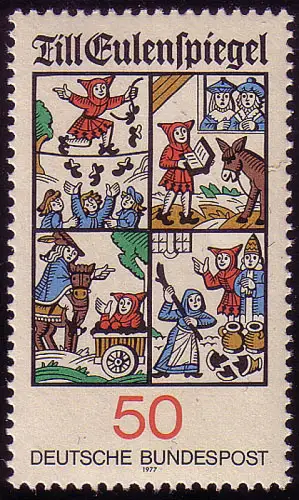 922 Till Eulenspiegel, postfrisch **