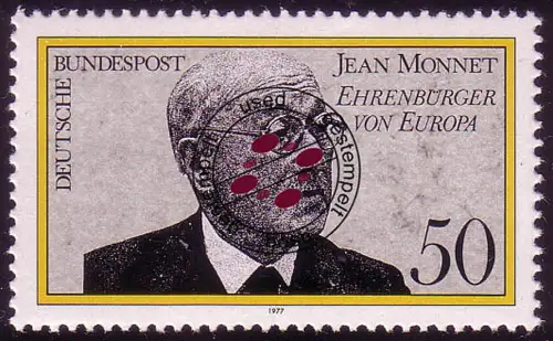 926 Jean Monnet, gestempelt O
