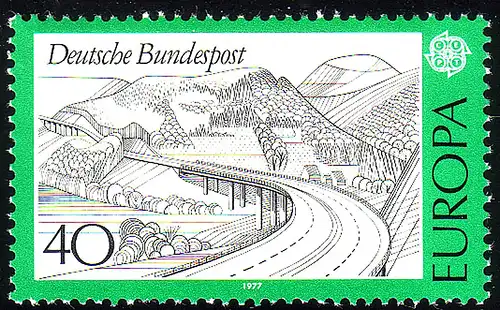 934 Europe 40 Pf Paysages **