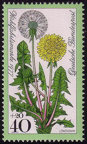 950 Wiesenblumen 40+20 Pf Löwenzahn **